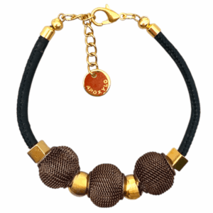 Sweet Rusty black bracelet