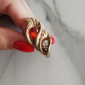 Vintage Red Ring