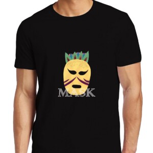 Mask painting t-shirt