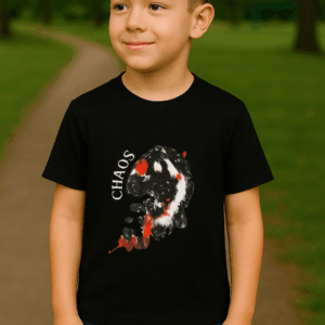 Chaos painting t-shirt kids