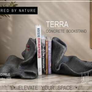 TERRA Concrete Bookstand